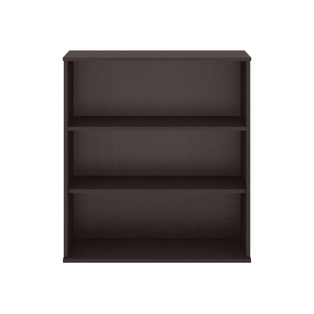 Mocha Cherry 3 Shelf Bookcase X1416