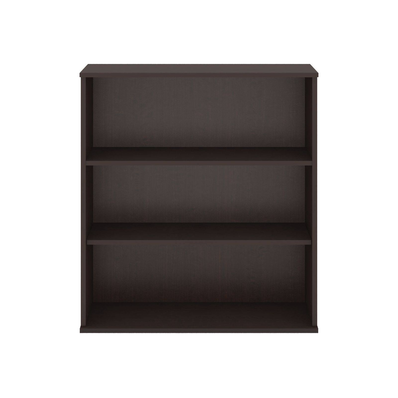 Mocha Cherry 3 Shelf Bookcase X1416