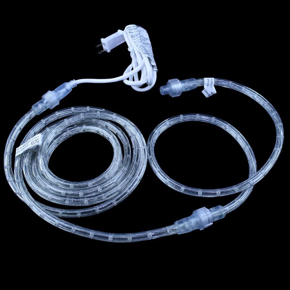 75 ft Warm White 3000K LED Flexible Rope Light Kit J6279