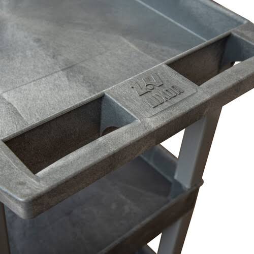 24 x 18 Plastic Three Shelf Utility Cart K615