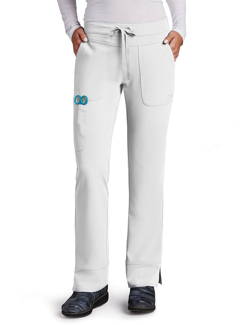 White 2x Regular Scrub Pant O503033
