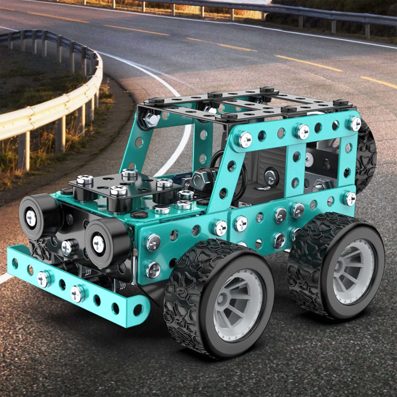 Metal Building STEM Model Car Set B229