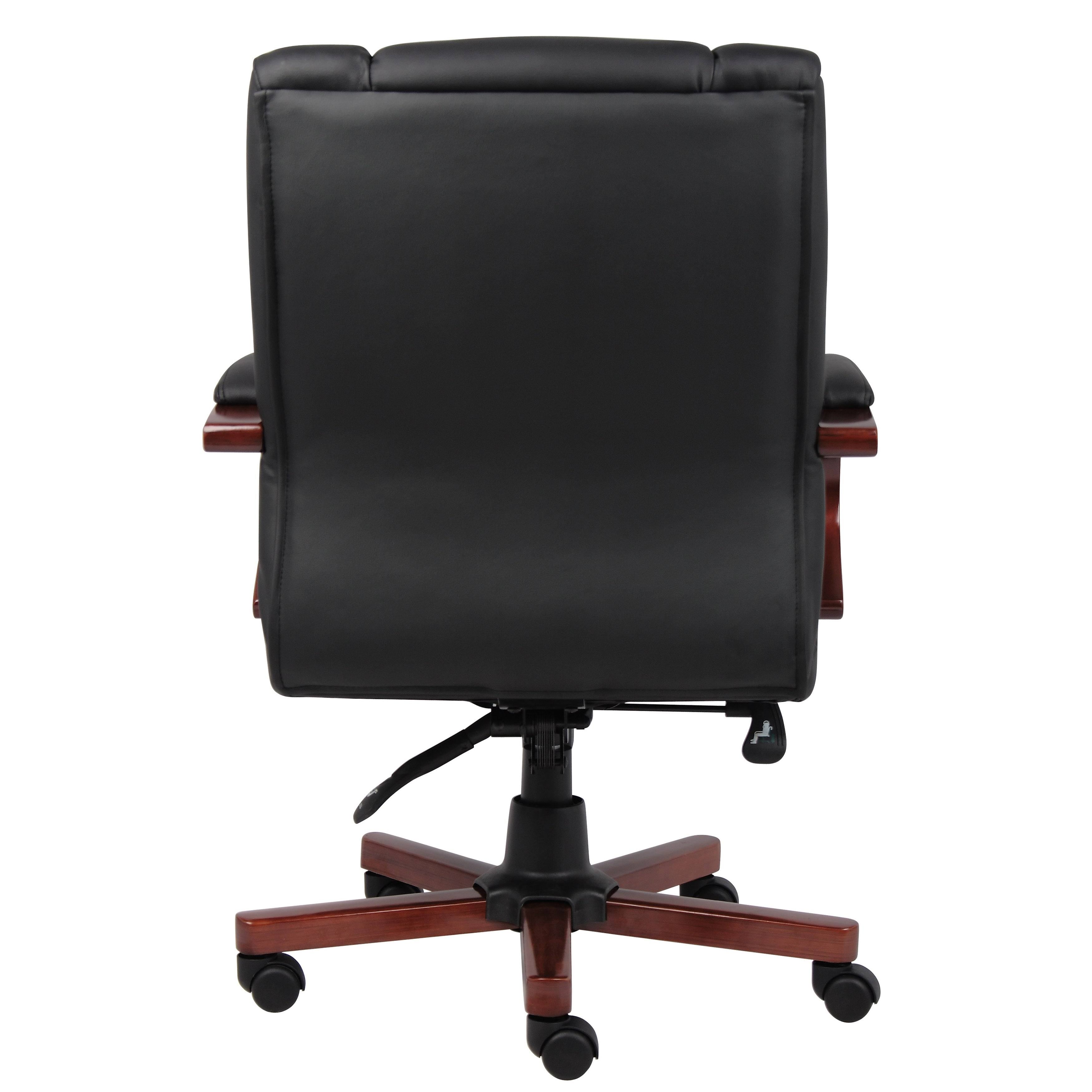Cherry Mid Back Executive Wood Chair F2364