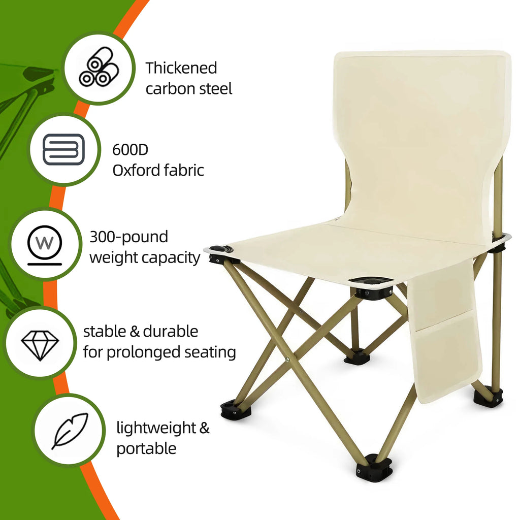 Camping Portable Folding Tables & 2Pcs Chairs Set with Carrying Storage Bag M57117