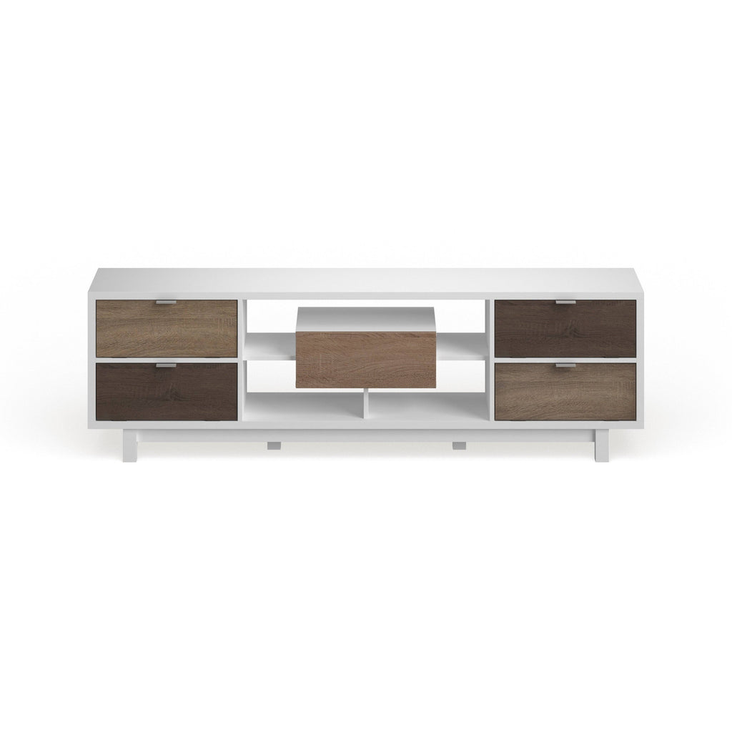 White Wood TV Stand E623