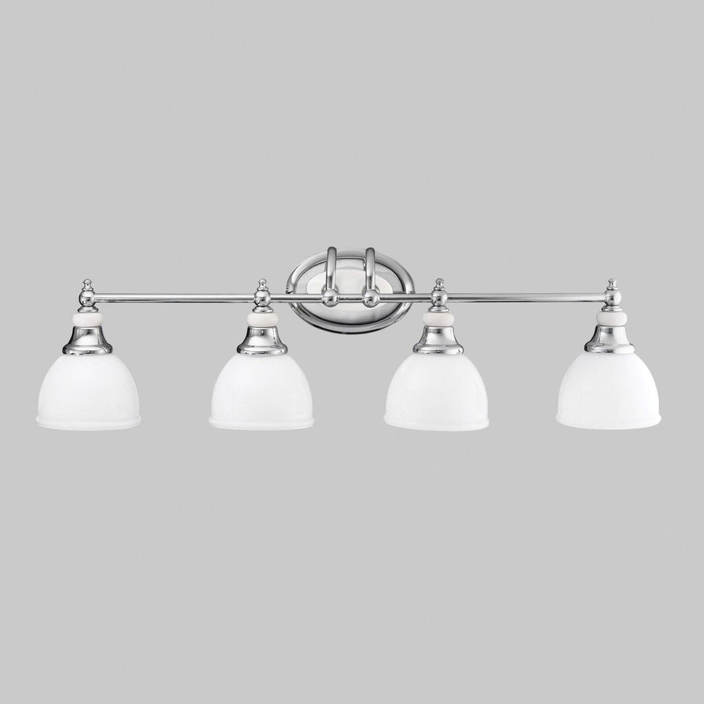 Chrome 4-Light Bath I8598