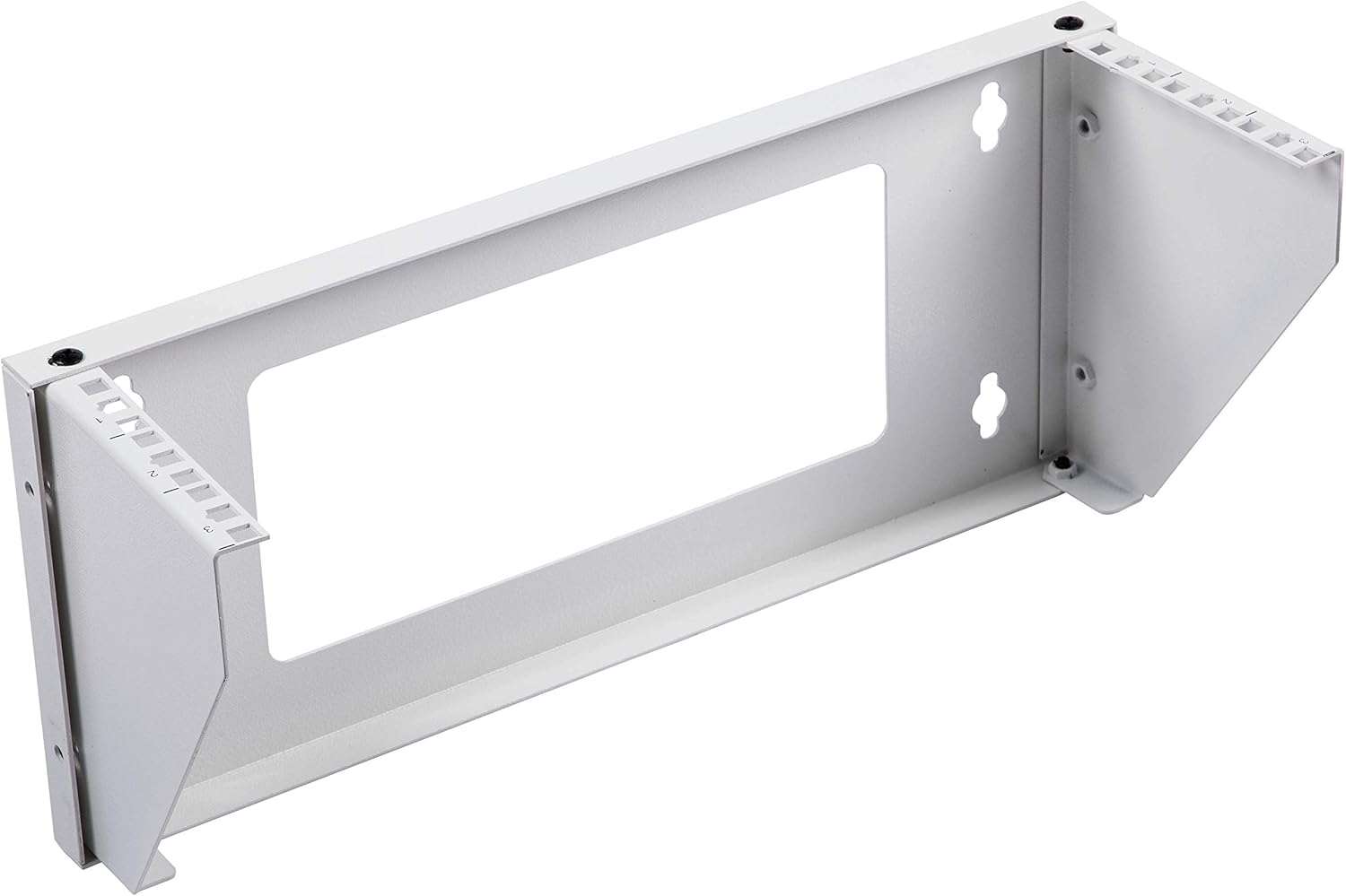 19 Inch Steel Vertical Rack Wall Mountable Server Rack Mount (Black-6U) W2121