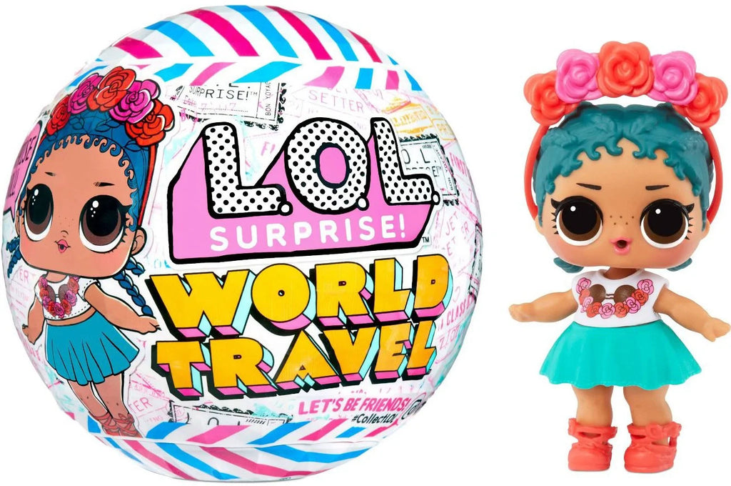 LOL Surprise Dolls with 8 Surprises Including Doll, Fashions, and Travel Themed Accessories H53659