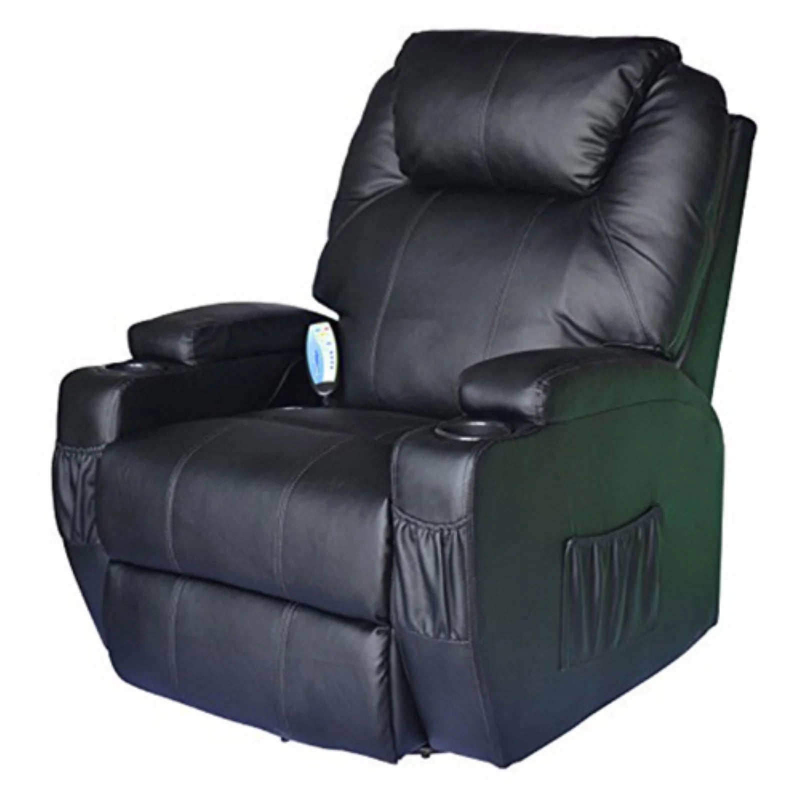 Brown PU Leather Recliner Massage Chair O60075