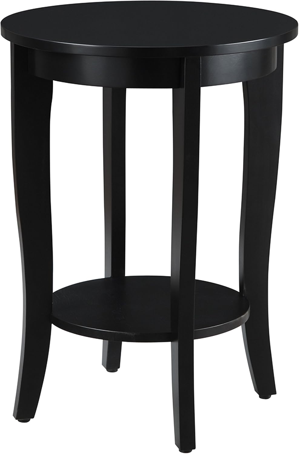 White Round End Table T778143