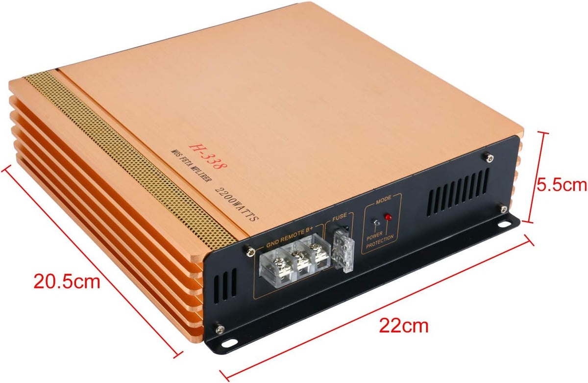 2200W 2 Channel Car Amplifier H880384
