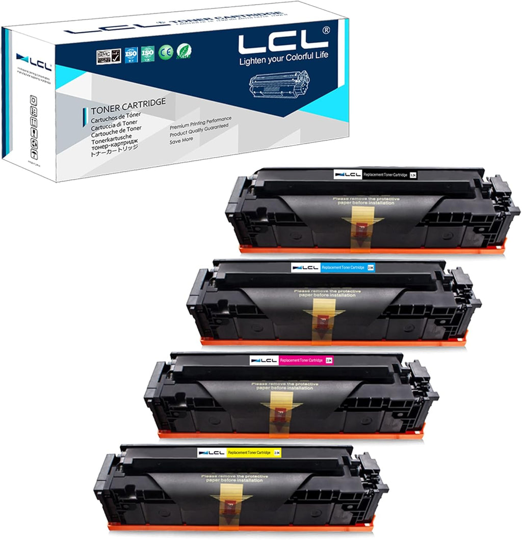 4-Pack Compatible Toner Cartridge for HP 202A 202X M591