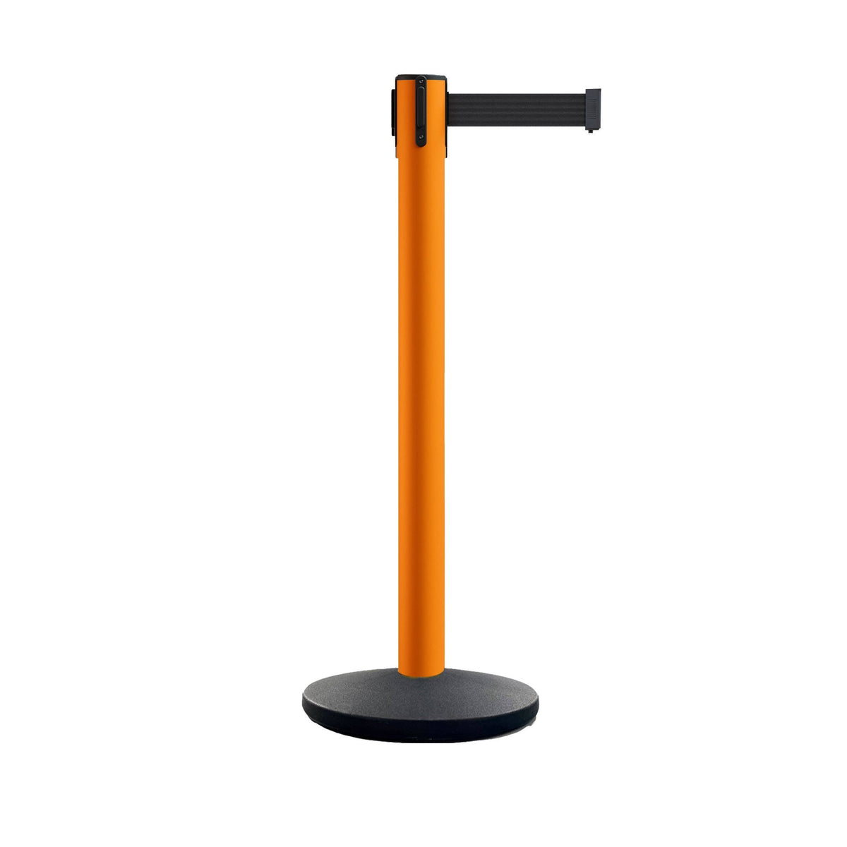 16 ft Retractable Belt Stanchion with Cast Iron Base X379206