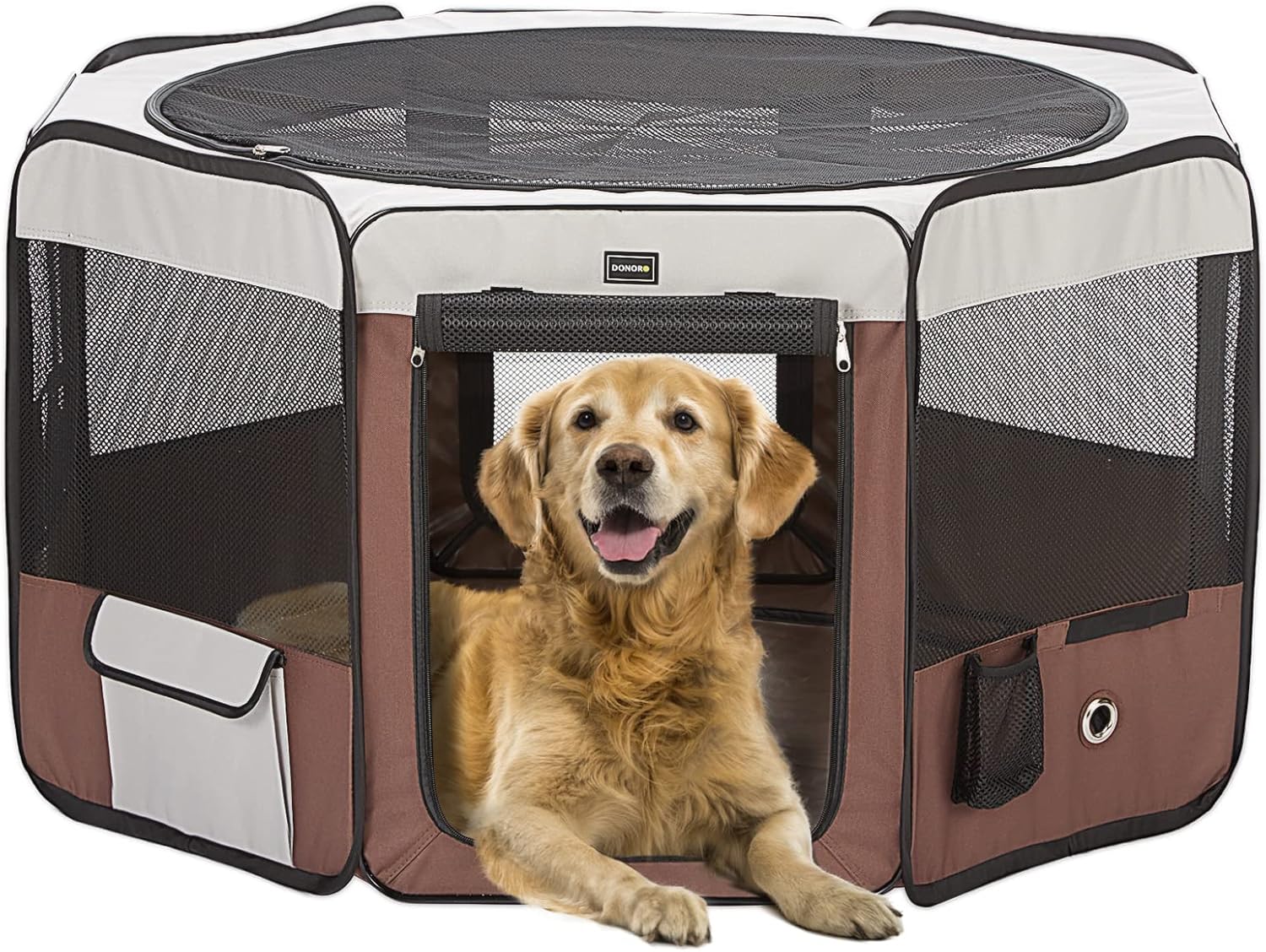 Portable Dog Playpen with Carrying Case U4253