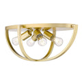 Olympic Gold Flush Mount P958