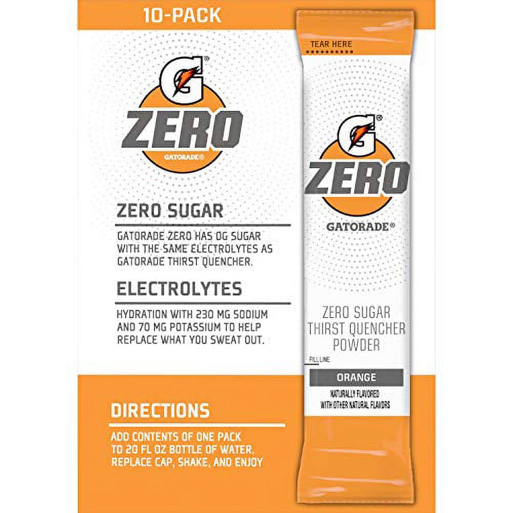 Orange G Zero Powder, 0.10oz Packets, Pack of 12 H580