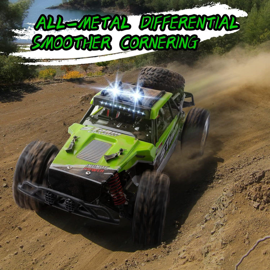1:10 Scale 4WD RC Truck with 2 Rechargeable Batteries T21484