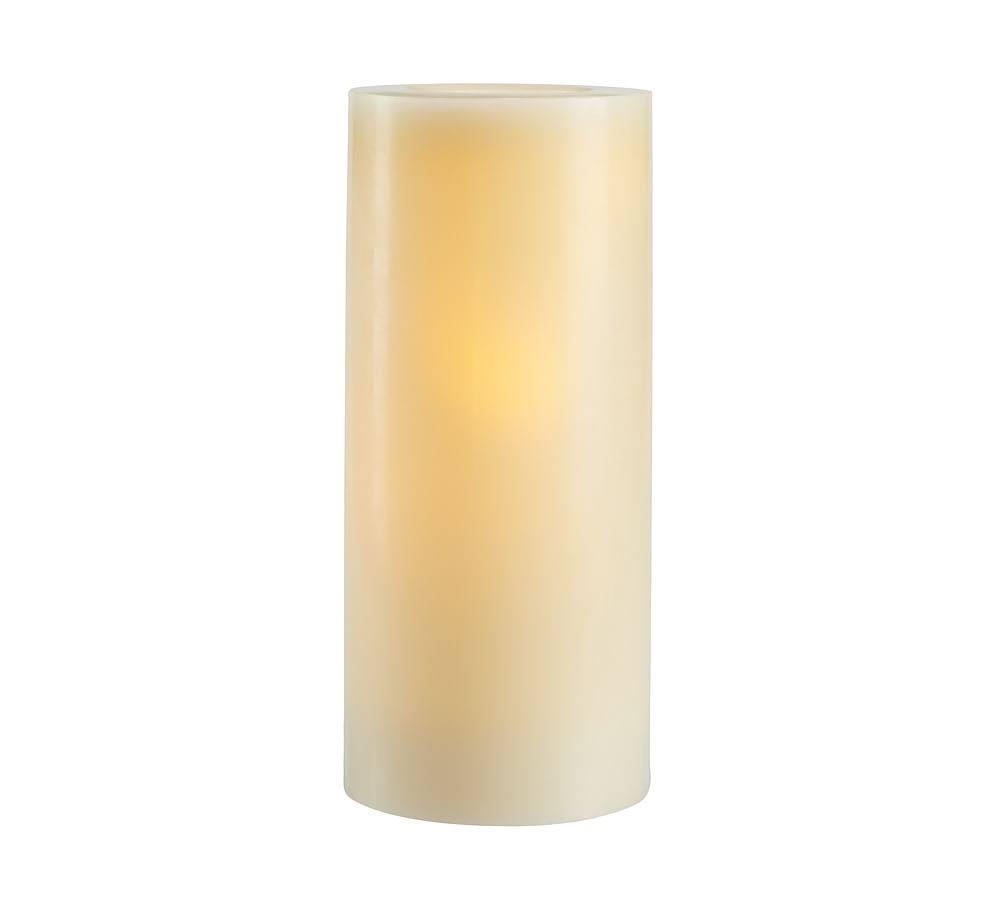 Ivory Flameless Wax Candle I4898