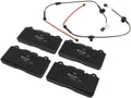 Front Disc Brake Pad Set with Wear Sensors X196