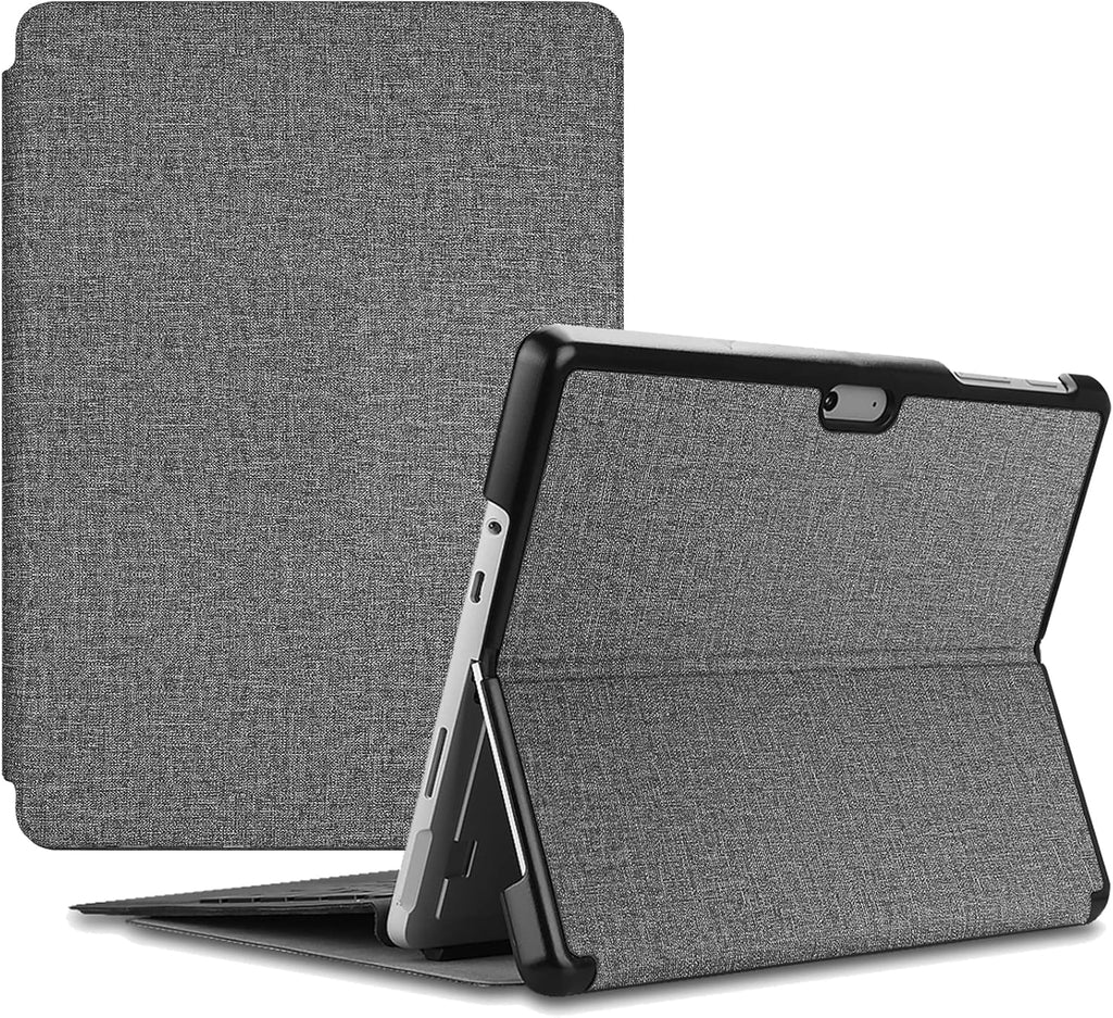 Grey Pack of 2 Slim Hard Shell Case for Surface Go O14151