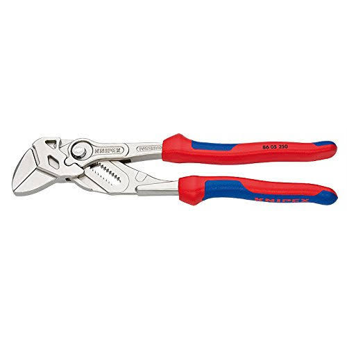Plier Wrench 250mm 46mm Capacity Multi Component Grip K475703