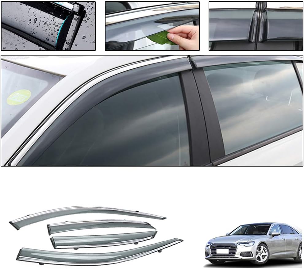 Smoke Side Window Deflectors for A6L 2019 Car U679567
