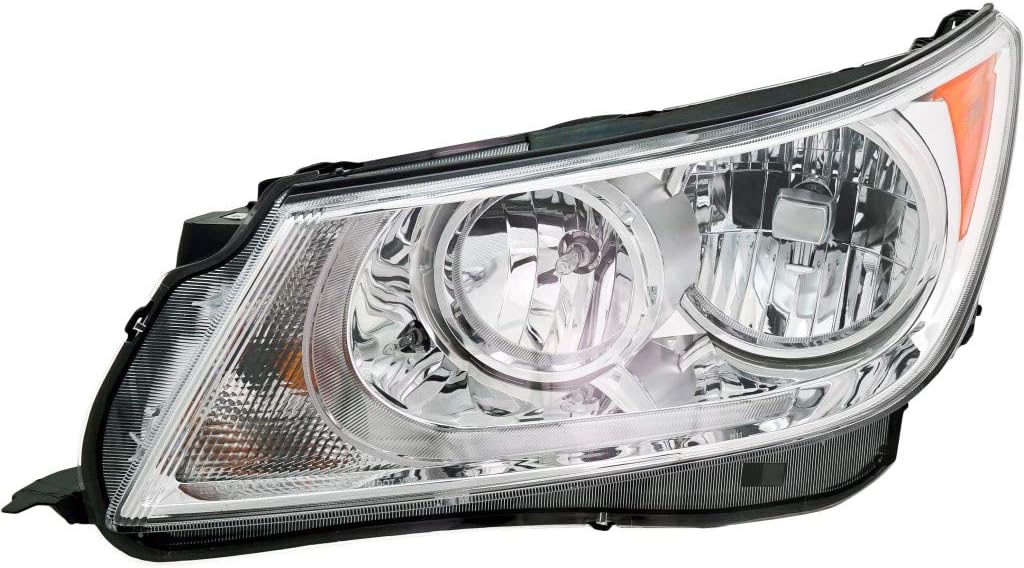 Headlight Assembly Pair Halogen W199