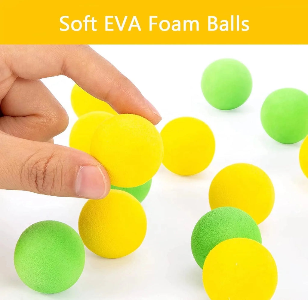 3 Pack Foam Blasters Guns with Space-Themed Shooting Target, 48 Foam Balls B9190