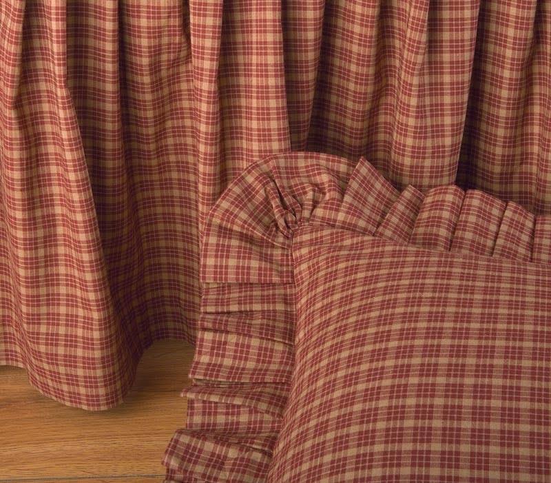 Twin Plaid Bedskirt T305