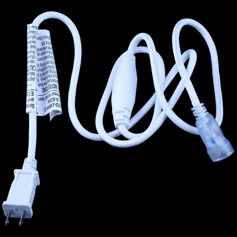 75 ft Warm White 3000K LED Flexible Rope Light Kit J6279