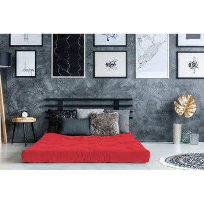 Red Queen Polyester Fiber Pad Futon Mattress Z477