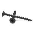 10-12 x 3 1/2 inch Fine Thread Drywall Screw Phillips Bugle Head Medium Carbon Steel Black Phosphate Pk 500 Q9923