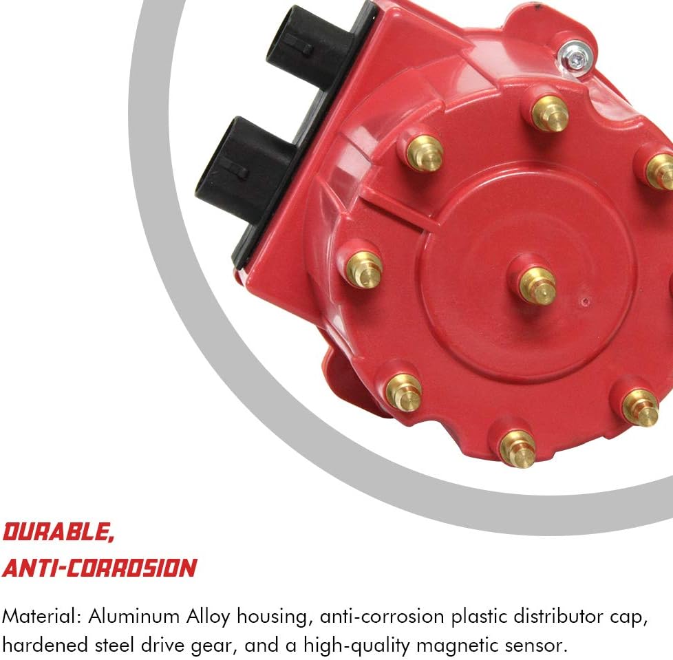 Red Cap Ignition Distributor Pack of 2 T736302