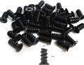 100pcs M5x10 Black Computer Cooling Fan Mount Screws U28248