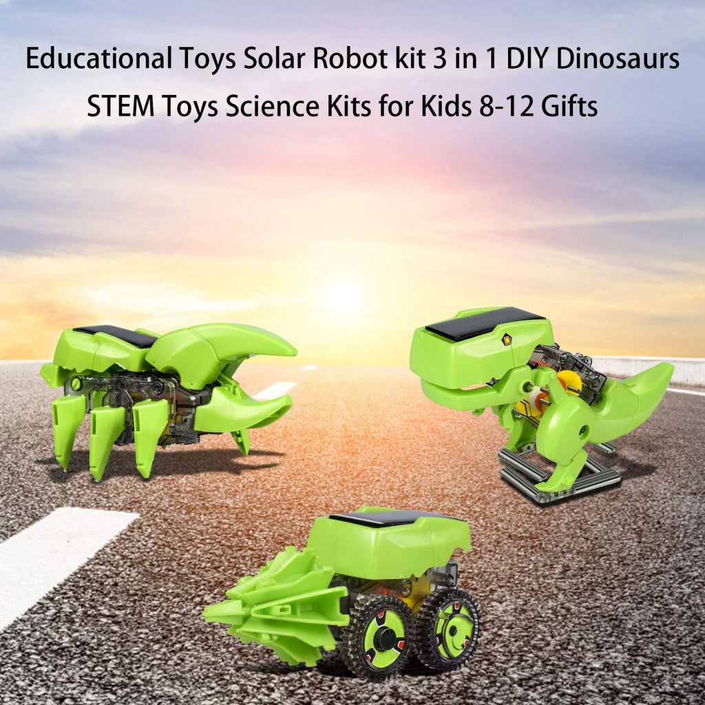 Solar Robot Kit 3-in-1 STEM Projects Robot Kit T765720