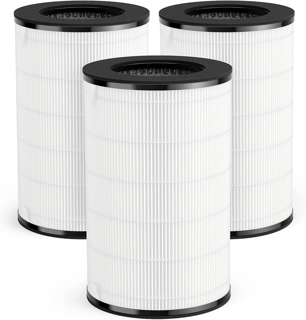 3 Pack True HEPA Filter And Activated Carbon Filter K8051