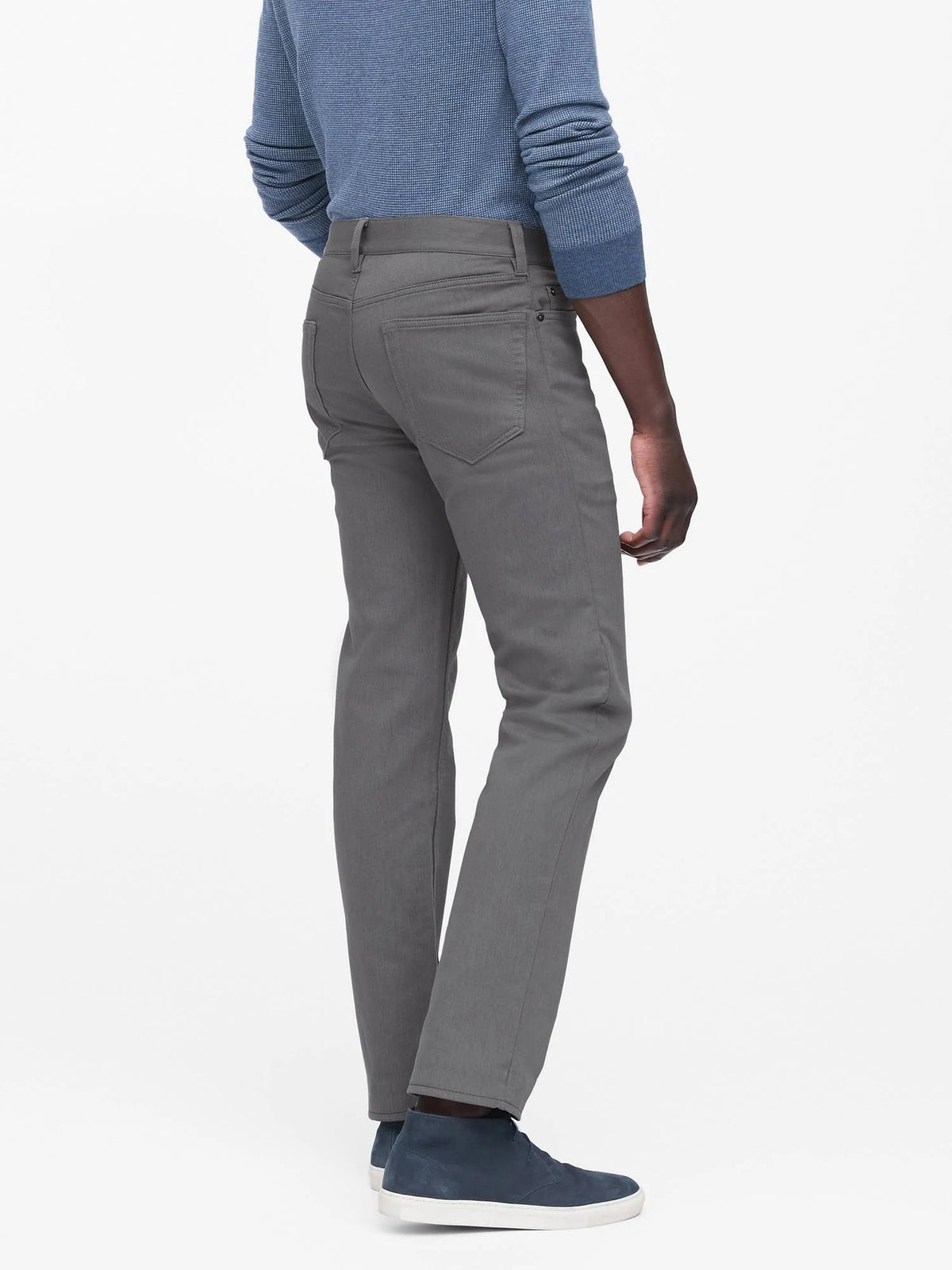 Slim Heathered Traveler Pant Smoke Gray 31W 32L U989