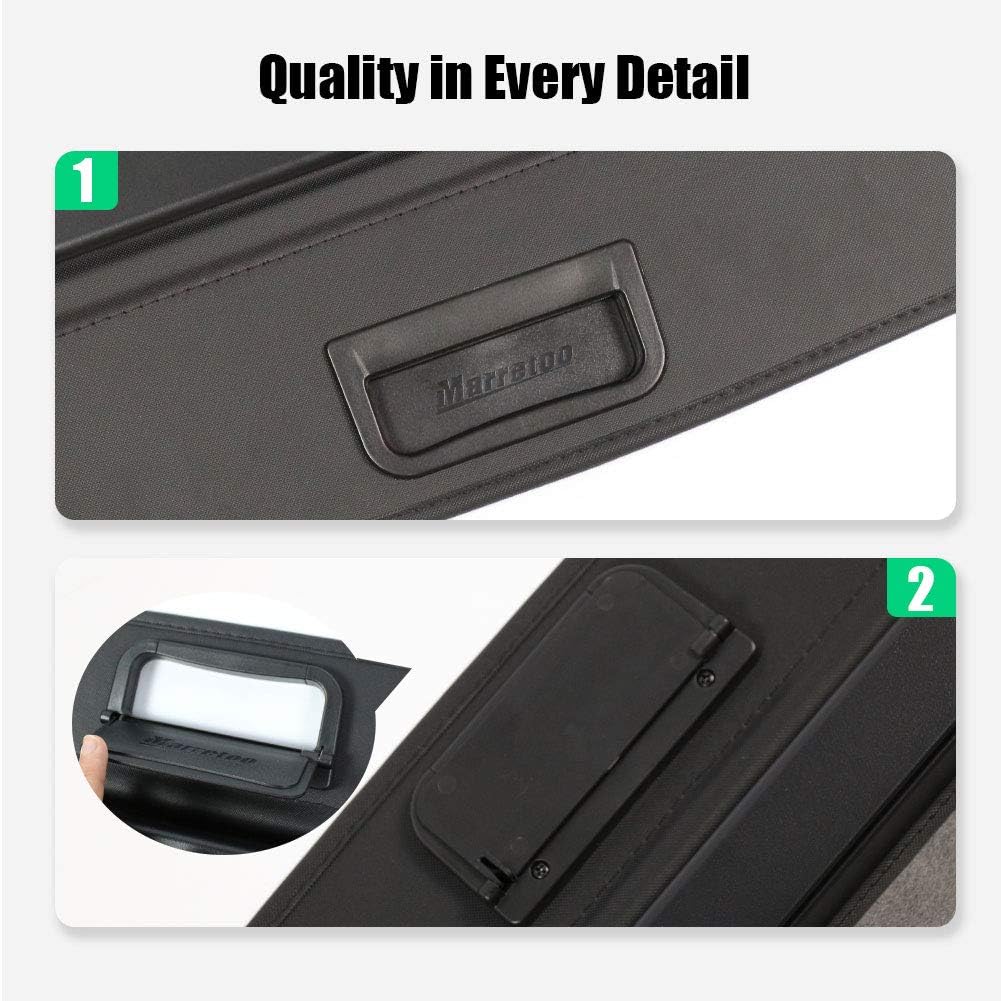 Black Retractable Cargo Cover D529826