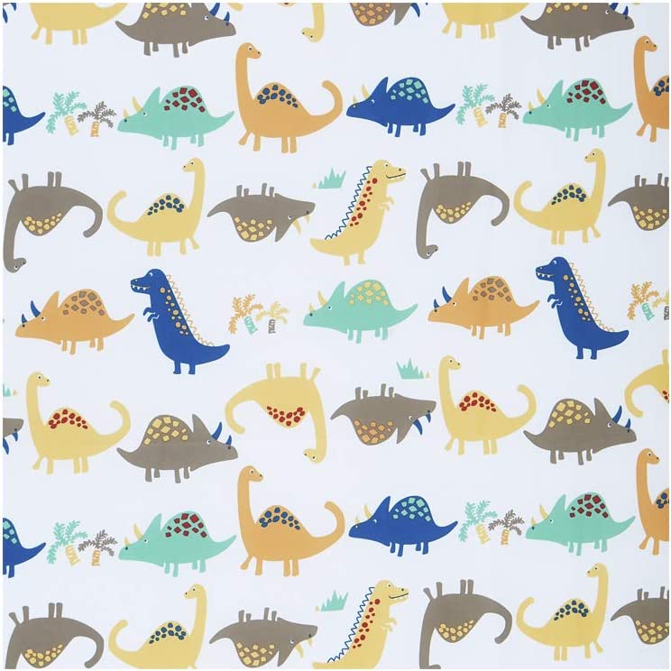 4-Piece Blue Dinosaur Toddler Bedding Set B153