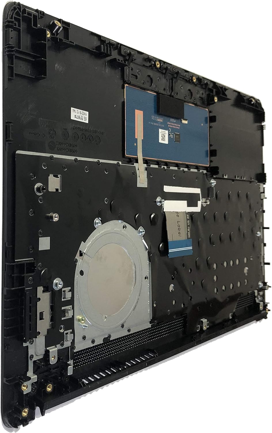 Black Laptop Upper Case Palmrest Keyboard Assembly C34411