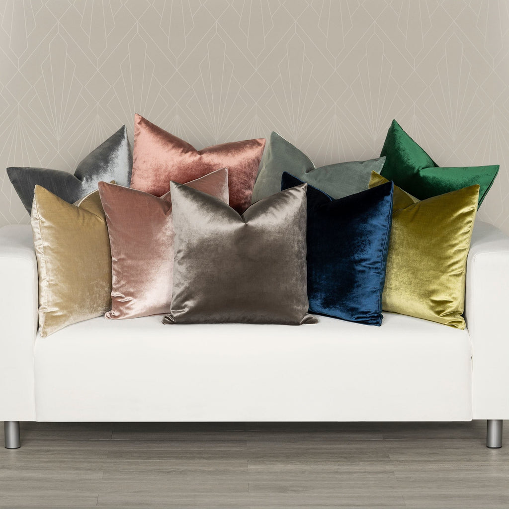 Washable Velvet Throw Pillow 22" x 22" V449847