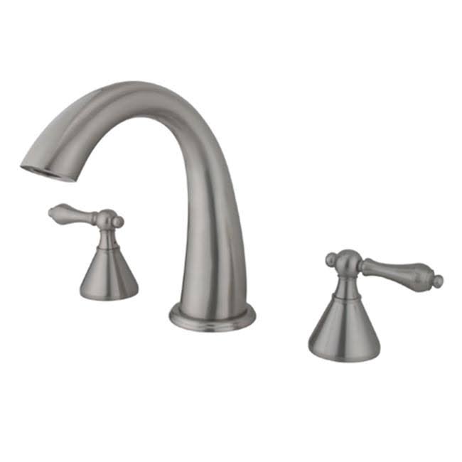 Satin Nickel Two Handle Roman Tub Filler T886842