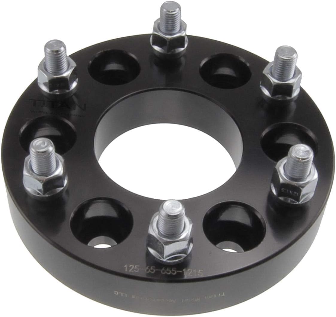 1.25" 32mm 6x5 to 6x5.5 Wheel Adapters 12x1.5 Studs N596077