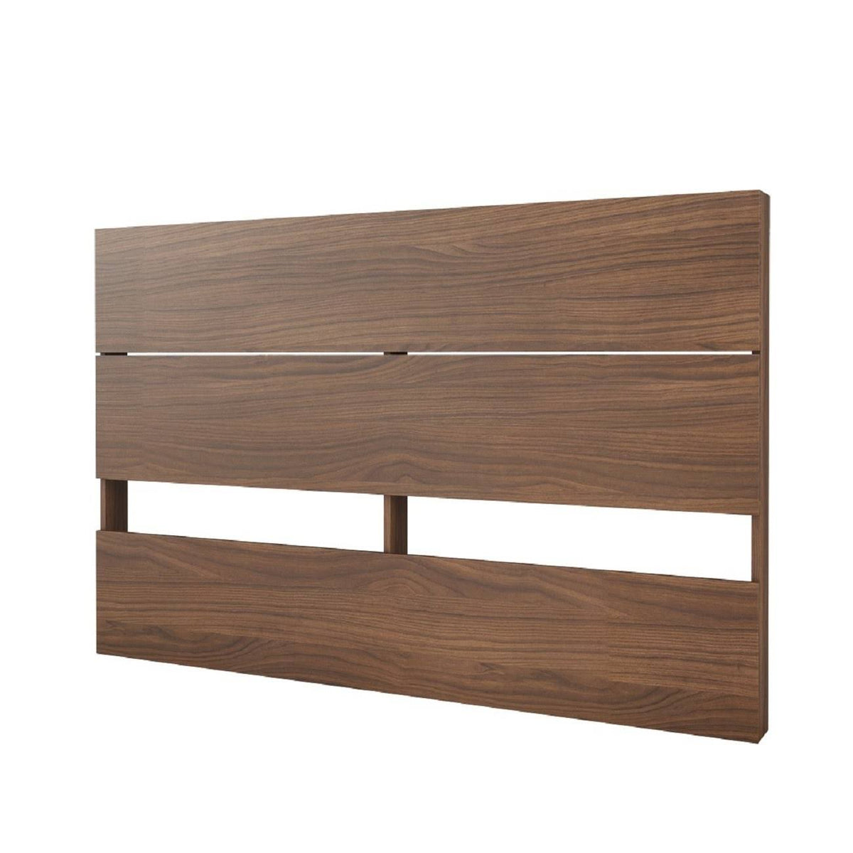 4 Piece Queen Size Bedroom Set Walnut White M811412
