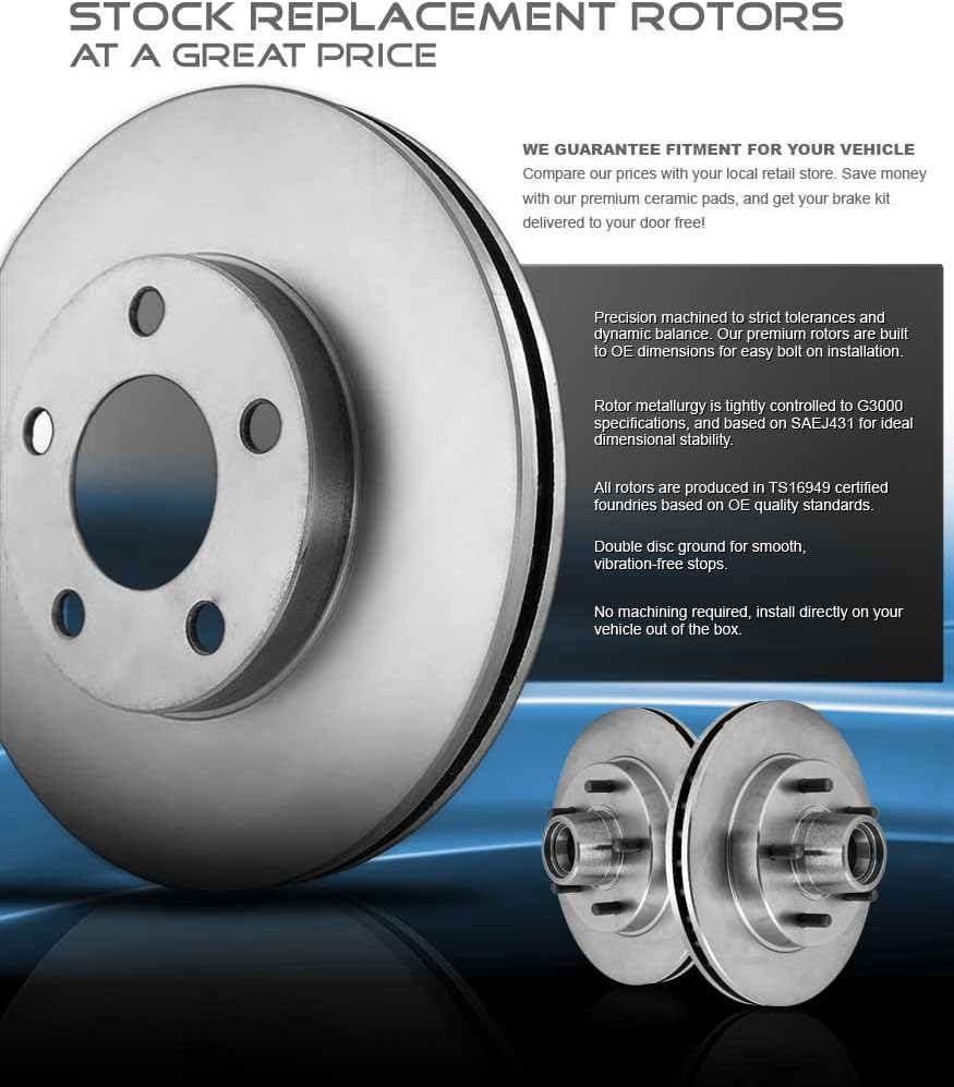285 mm Brake Rotors Set A6126