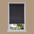Cordless Walnut Faux Wood Room Darkening Blinds L28537
