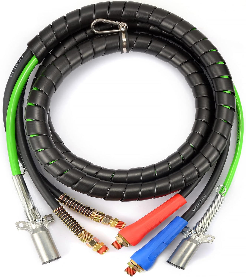 12ft 3 in 1 ABS Semi Air Hose Assemblies for Semi Truck I23328