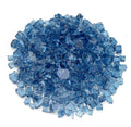 1/2x22 Pacific Blue Fire Glass 10 lb Jar G8194