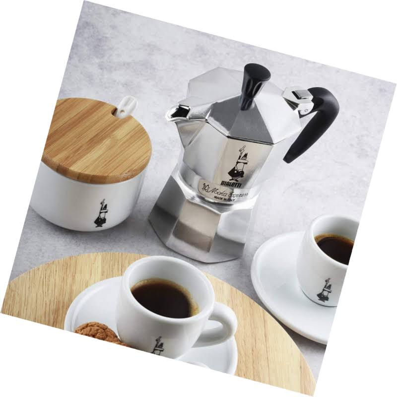 Silver Espresso Maker I658