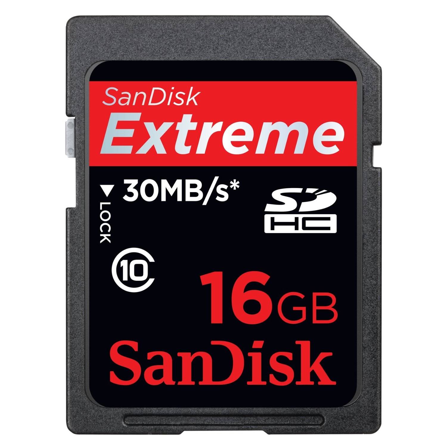 16GB SDHC Class 10 Memory Card N96758